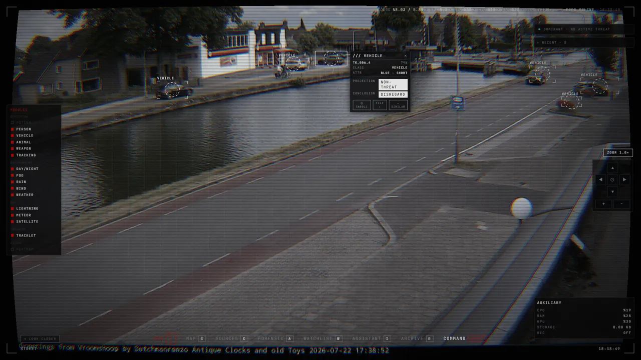 Per-camera view and image processing